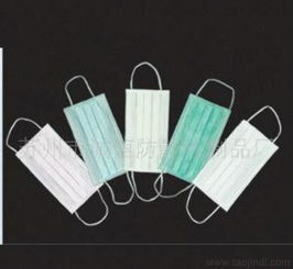 批發(fā)供應(yīng)醫(yī)藥用平面無紡布耳帶式防塵口罩價格 廠家 圖片